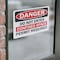 Signmission 5 in H x 7 in W, Vinyl Decal, Rectangle, Do Not Enter Confined Space Permit Required OS-2PACK-DS-D-57-L-19329 - alternate 5